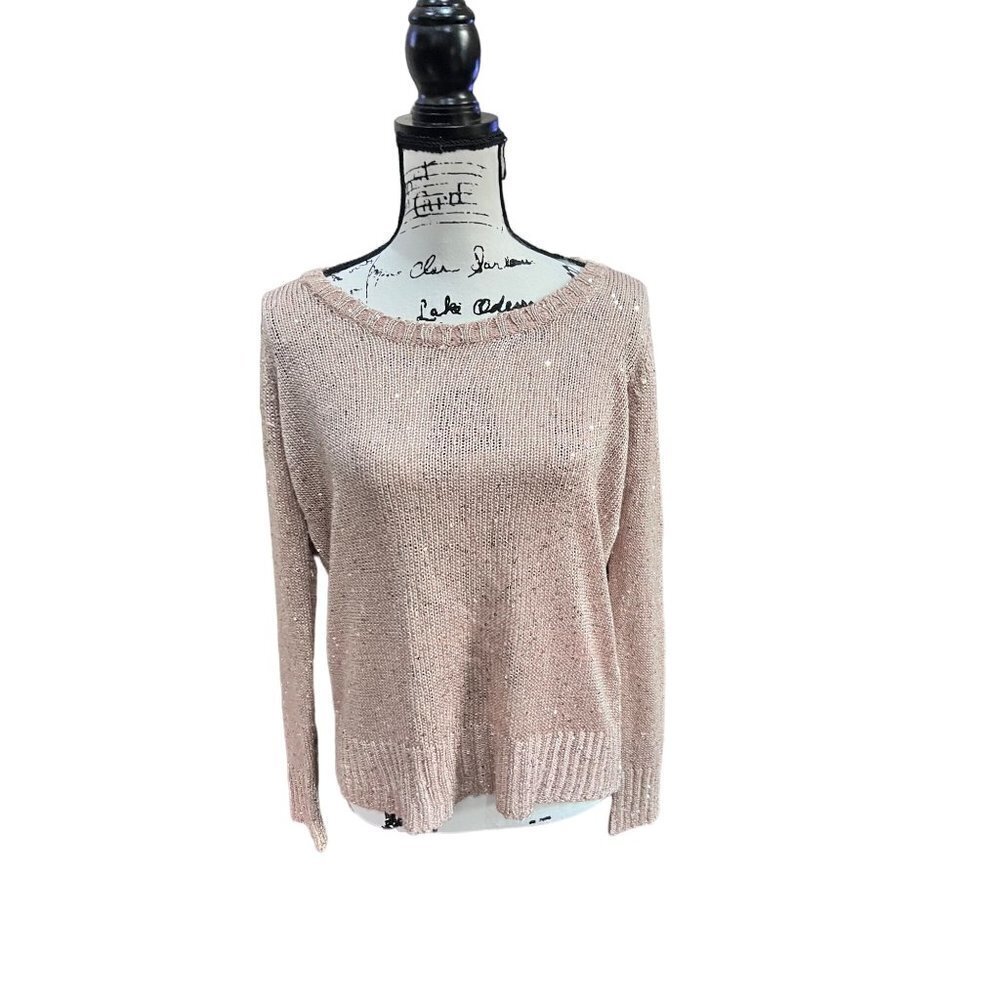 Metaphor Gold knitted long sleeve top